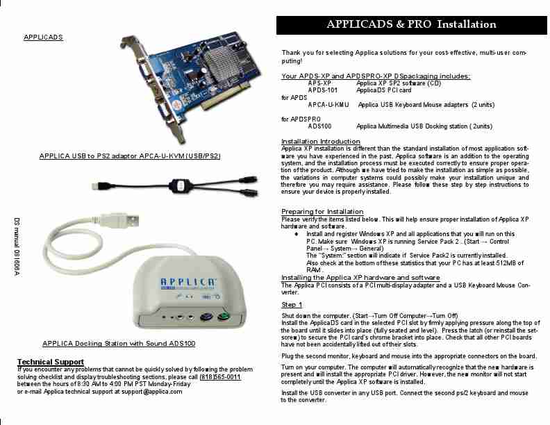 Applica Video Gaming Accessories APCA-U-KVM-page_pdf
